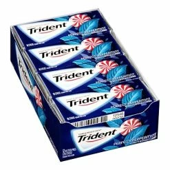 Best Pirce ⭐ Gum & Mints Trident Sugar Free Perfect Peppermint Gum, 14 Pieces/Pack, 12/Pack (209-02517) ⌛