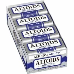 Buy โจ Gum & Mints Altoids Sugar Free Peppermint Mints, 9.6 Oz., 8 Pieces/Pack, 8/Box (209-00488) ๐