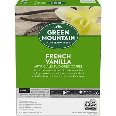 Deals ❤️ K-Cups Green Mountain French Vanilla Coffee, Keurig® K-Cup® Pods, Light Roast, 24/Box (6732) 😀 8 Deals ❤️ K-Cups Green Mountain French Vanilla Coffee, Keurig® K-Cup® Pods, Light Roast, 24/Box (6732) 😀 - Image 6