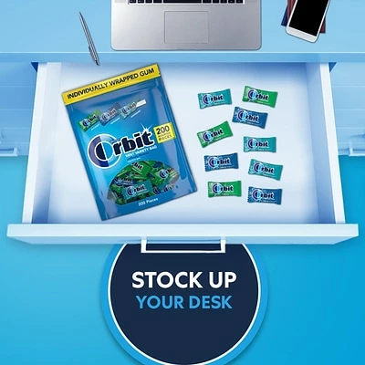 Best Pirce ๐ Gum & Mints Orbit Variety Bag Sugar Free Gum, Assorted Flavors, 13.4 Oz., 200 Pieces/Pack, 200/Pack (MMM27955) ๐คฉ 7 Best Pirce ๐ Gum & Mints Orbit Variety Bag Sugar Free Gum, Assorted Flavors, 13.4 Oz., 200 Pieces/Pack, 200/Pack (MMM27955) ๐คฉ - Image 5