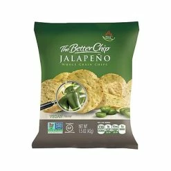 Best Pirce ⌛ The Better Chip Chips, Jalapeno, 1.5 Oz., 27/Carton (56097) 🎉