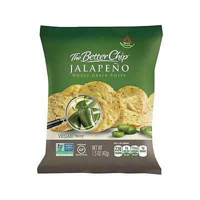 Best Pirce ⌛ The Better Chip Chips, Jalapeno, 1.5 Oz., 27/Carton (56097) 🎉 3 Best Pirce ⌛ The Better Chip Chips, Jalapeno, 1.5 Oz., 27/Carton (56097) 🎉