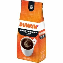 Buy 🧨 Dunkin' Dunkin’ Midnight Dark Roast Ground Coffee, 11 Oz. Bag (SMU00076) ⭐