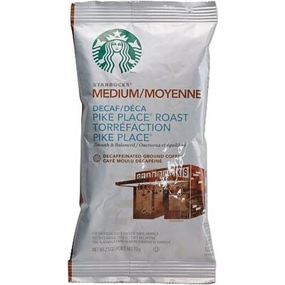Top 10 💯 Ground Starbucks® Coffee, Pike Place Decaf, 2.5 Oz, 18/Pack (011023061) ✔️ 3 Top 10 💯 Ground Starbucks® Coffee, Pike Place Decaf, 2.5 Oz, 18/Pack (011023061) ✔️