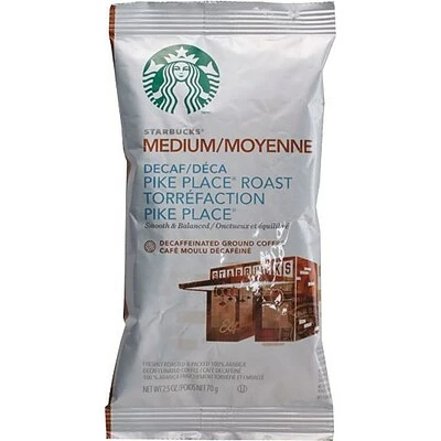 Top 10 💯 Ground Starbucks® Coffee, Pike Place Decaf, 2.5 Oz, 18/Pack (011023061) ✔️ 4 Top 10 💯 Ground Starbucks® Coffee, Pike Place Decaf, 2.5 Oz, 18/Pack (011023061) ✔️ - Image 2