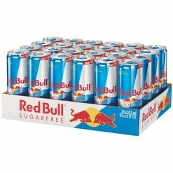 Buy ✨ Energy & Sports Drinks Red Bull Sugarfree Energy Drink, 12 Fl. Oz., 24 Cans/Carton (RB4817) ✨