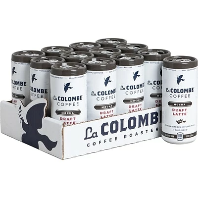Budget ✨ La Colombe Coffee Iced Coffee & Cold Brew La Colombe Draft Latte Mocha Cold Brew Coffee, Medium Roast, 9 Fl. Oz., 12/Carton (PPPURC1202) 🛒 3 Budget ✨ La Colombe Coffee Iced Coffee & Cold Brew La Colombe Draft Latte Mocha Cold Brew Coffee, Medium Roast, 9 Fl. Oz., 12/Carton (PPPURC1202) 🛒