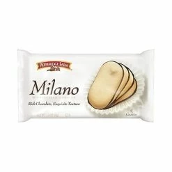Grocery shop 40 Best deal ⌛ Pepperidge Farm Milano Dark Chocolate Cookies, 1.5 Oz., 60/Pack (CAM11310) 😍