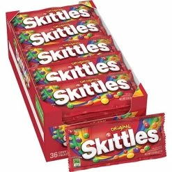 Best reviews of 🧨 Candy & Chocolate Skittles Original Fruit Flavored 🍬 Candy, 2.17 Oz, 36/Box (MMM01160) 👍