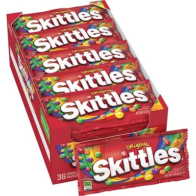 Best reviews of 🧨 Candy & Chocolate Skittles Original Fruit Flavored 🍬 Candy, 2.17 Oz, 36/Box (MMM01160) 👍 3 Best reviews of 🧨 Candy & Chocolate Skittles Original Fruit Flavored 🍬 Candy, 2.17 Oz, 36/Box (MMM01160) 👍