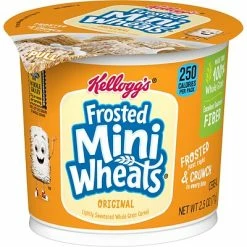 Outlet 👏 Keebler Breakfast & Cereal Frosted Mini Wheats Cereal, Original, 2.5 Oz., 6/Box (42798) 🔔