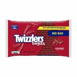 Coupon 🎉 Candy, Gum & Mints Twizzlers Strawberry Twists Big Bag Licorice, 32 Oz, 2/Pack (246-00041) 🥰