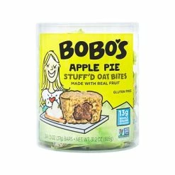 Discount ✔️ Snack Bars Bobo's Stuff'D Oat Bites, Apple Pie, 1.3 Oz., 24/Box (121-B24) ✨