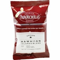 Best reviews of 👍 PAPANICHOLAS Papa Nicholas® Hawaiian Islands Blend Ground Coffee, Regular, 2.5 Oz., 18 Packets ✨