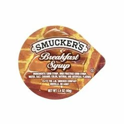 Best Pirce 🧨 Smuckers Condiments Smucker's Breakfast Syrup Single Serve Packs, 1.4 Oz., 100/Pack (307-00029) 🤩 -Grocery shop unnamed file 3041