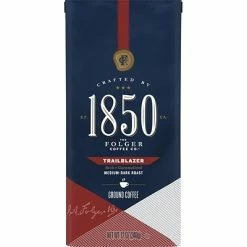 Best Pirce 🧨 1850 Trail Blazer Ground Coffee, Medium-Dark Roast, 12 Oz. (SMU60515) 🔔 -Grocery shop unnamed file 3044