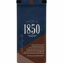 Brand new ✨ 1850 Black Gold Ground Coffee, Dark Roast, 12 Oz. (SMU60516) 🌟 -Grocery shop unnamed file 3050