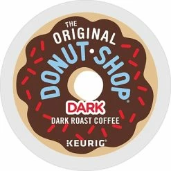 Budget 🎁 K-Cups The Original Donut Shop DARK Coffee, Keurig K-Cup Pod, Dark Roast, 48/Box (5000355634) 👏 -Grocery shop unnamed file 3060