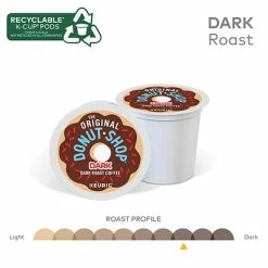 Budget 🎁 K-Cups The Original Donut Shop DARK Coffee, Keurig K-Cup Pod, Dark Roast, 48/Box (5000355634) 👏 -Grocery shop unnamed file 3061