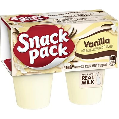 Budget 🥰 Hunt's Snacks Snack Pack Vanilla Pudding Cups, 3.5 Oz., 48/Carton (HUN55419) 👍 4 Budget 🥰 Hunt's Snacks Snack Pack Vanilla Pudding Cups, 3.5 Oz., 48/Carton (HUN55419) 👍 - Image 2