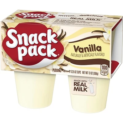 Budget 🥰 Hunt's Snacks Snack Pack Vanilla Pudding Cups, 3.5 Oz., 48/Carton (HUN55419) 👍 5 Budget 🥰 Hunt's Snacks Snack Pack Vanilla Pudding Cups, 3.5 Oz., 48/Carton (HUN55419) 👍 - Image 3