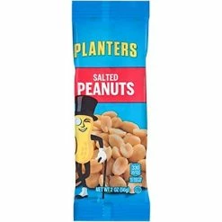 Discount 🎉 Dried Fruit, Nuts & Trail Mix Planters Salted Peanuts, 2 Oz., 144/Case (GEN00360) 🔥