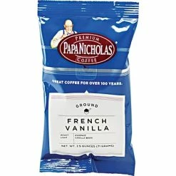 Deals 🥰 PAPANICHOLAS Papa Nicholas® French Vanilla Ground Coffee, Regular, 2.5 Oz., 18 Packets 🔥