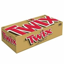 Promo 🤩 Candy & Chocolate TWIX Caramel Chocolate Cookie Bar 🍬 Candy, 1.79 Oz Bar, Pack Of 36 (MMM35391) ⭐