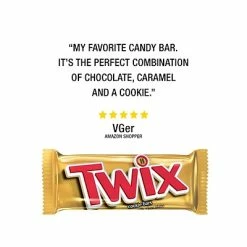 Promo 🤩 Candy & Chocolate TWIX Caramel Chocolate Cookie Bar 🍬 Candy, 1.79 Oz Bar, Pack Of 36 (MMM35391) ⭐ -Grocery shop unnamed file 3156