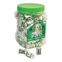 Deals ❤️ Espeez Gum & Mints Money Mints, 100 Rolls/Jar 🥰