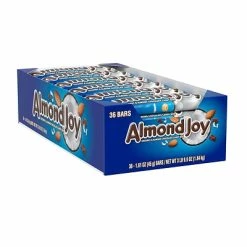 Coupon 🌟 Candy & Chocolate ALMOND JOY Coconut And Almond Chocolate 🍬 Candy, Bulk, 1.61 Oz, Bars, 36/CT (HEC00320) 🥰