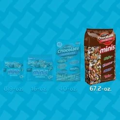 Wholesale ❤️ Mars 🍬 Candy & Chocolate Snickers, Twix, Milky Way & 3 Musketeers Individually Wrapped Minis Size Chocolate Bars, 4 Lb. Variety Mix Bag (MMM50972) 🔥 -Grocery shop unnamed file 320