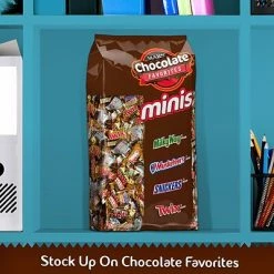 Wholesale ❤️ Mars 🍬 Candy & Chocolate Snickers, Twix, Milky Way & 3 Musketeers Individually Wrapped Minis Size Chocolate Bars, 4 Lb. Variety Mix Bag (MMM50972) 🔥 -Grocery shop unnamed file 323