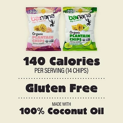 Cheap ๐ฅ Snacks & Granola Bars Barnana Chip Variety Pack - Himalayan Sea Salt And Lime Plantain Chips, 2 Oz, 12 Pack ๐ 7 Cheap ๐ฅ Snacks & Granola Bars Barnana Chip Variety Pack - Himalayan Sea Salt And Lime Plantain Chips, 2 Oz, 12 Pack ๐ - Image 5