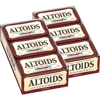 Buy ๐ Gum & Mints Altoids Sugar Free Cinnamon Mints, 21.12 Oz., 12/Pack (209-00484) ๐ 3 Buy ๐ Gum & Mints Altoids Sugar Free Cinnamon Mints, 21.12 Oz., 12/Pack (209-00484) ๐