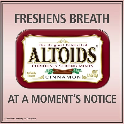 Buy ๐ Gum & Mints Altoids Sugar Free Cinnamon Mints, 21.12 Oz., 12/Pack (209-00484) ๐ 8 Buy ๐ Gum & Mints Altoids Sugar Free Cinnamon Mints, 21.12 Oz., 12/Pack (209-00484) ๐ - Image 6