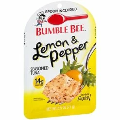 Wholesale 👍 Bumblebee Packaged Meals Bumble Bee 2.5 Oz Tuna Lemon And Pepper Pack Of 12 (KAR24064) 😉