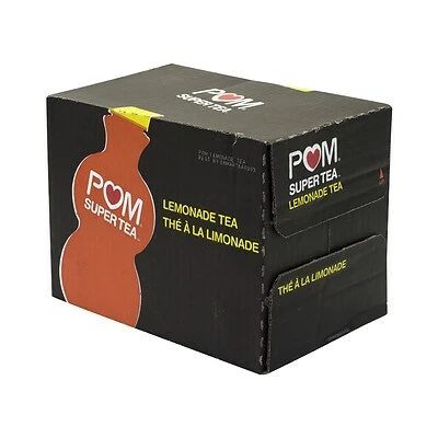 Hot Sale ⭐ Iced Tea POM Antioxidant Super Tea Pomegranate Lemonade Tea, 12 Oz, 6 Count (307-00051) ✨ 3 Hot Sale ⭐ Iced Tea POM Antioxidant Super Tea Pomegranate Lemonade Tea, 12 Oz, 6 Count (307-00051) ✨