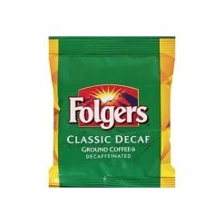 Brand new ⌛ Folgers Classic Roast Decaf Ground Coffee, Medium Roast, 42/Carton (PRO20007) 👍