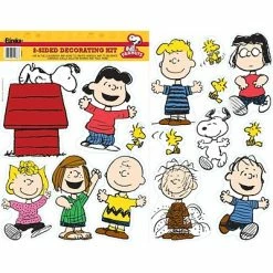 Brand new 🥰 Eureka Eureka Two-Sided Decorations Peanuts® Classic Characters 2-Sided Deco Kit 🔥