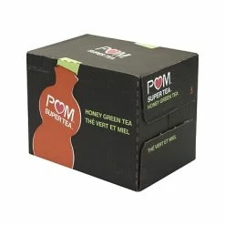 Coupon 🎁 Iced Tea POM Super Tea Pomegranate Honey Green Tea, 12 Oz., 6/Pack (307-00049) 💯