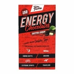 Budget 😀 Candy Turbo Truffles Energy Chocolate Truffles Coffee Craze, 50/Pack (220-00986) 🥰 -Grocery shop unnamed file 3403