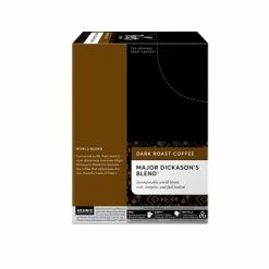 Wholesale 👍 Peet's Coffee K-Cups Peet's Major Dickason's Blend Coffee, Keurig K-Cup Pods, Dark Roast, 22/Box (6547) 😉 -Grocery shop unnamed file 341