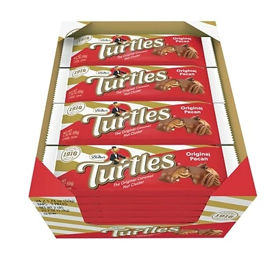 Budget ✔️ Candy & Chocolate Demet's® Turtles® Chocolate Covered Pecans, 1.76 Oz. Packs, 24 Packs/Box 👍 6 Budget ✔️ Candy & Chocolate Demet's® Turtles® Chocolate Covered Pecans, 1.76 Oz. Packs, 24 Packs/Box 👍 - Image 4