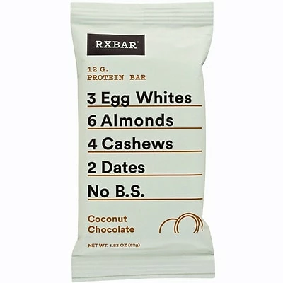 Cheap 🔔 RX Bar Snack Bars RXBAR Coconut Chocolate Bar, 1.83 Oz, Box Of 12 (CGO00428) 🧨 3 Cheap 🔔 RX Bar Snack Bars RXBAR Coconut Chocolate Bar, 1.83 Oz, Box Of 12 (CGO00428) 🧨