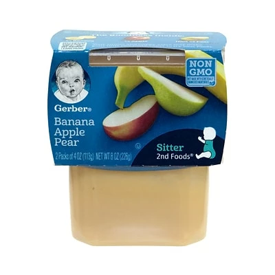 Deals ๐ Gerber 2nd Foods Banana Apple Pear Baby Food, 4 Oz, 2-Packs, 8 Count (307-00056) ๐ 4 Deals ๐ Gerber 2nd Foods Banana Apple Pear Baby Food, 4 Oz, 2-Packs, 8 Count (307-00056) ๐ - Image 2