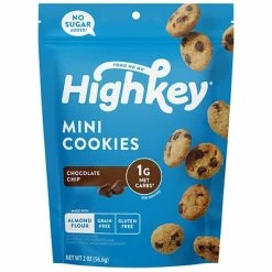 Cheap 🥰 HighKey Chocolate Chip Cookies, 2 Oz., 6 Ct ( 600-00270) 👍
