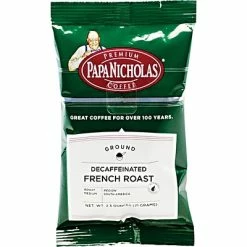 Cheap ⌛ PAPANICHOLAS Papa Nicholas® French Roast Ground Coffee, Decaffeinated, 2.5 Oz., 18 Packets 🎉