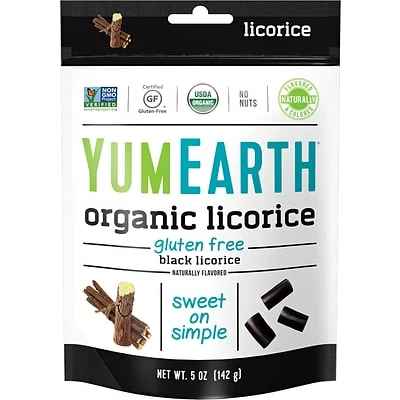 Flash Sale ๐ Candy & Chocolate YumEarth Black Licorice Organic Licorice, 4/Pack (270-00043) ๐ 3 Flash Sale ๐ Candy & Chocolate YumEarth Black Licorice Organic Licorice, 4/Pack (270-00043) ๐