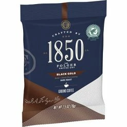 Buy 👏 1850 Black Gold Ground Coffee, Fraction Pack, Dark Roast, 2.5 Oz., 24/Carton (SMU02151) ✔️ -Grocery shop unnamed file 3518